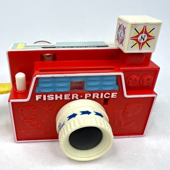 Fisher Price Changeable Picture Disc Camera Reproduction Toy 2011 - Picture 3 of 8